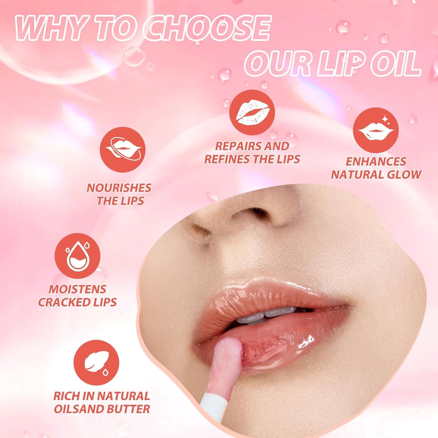 Shimmering Lip Oil Bliss