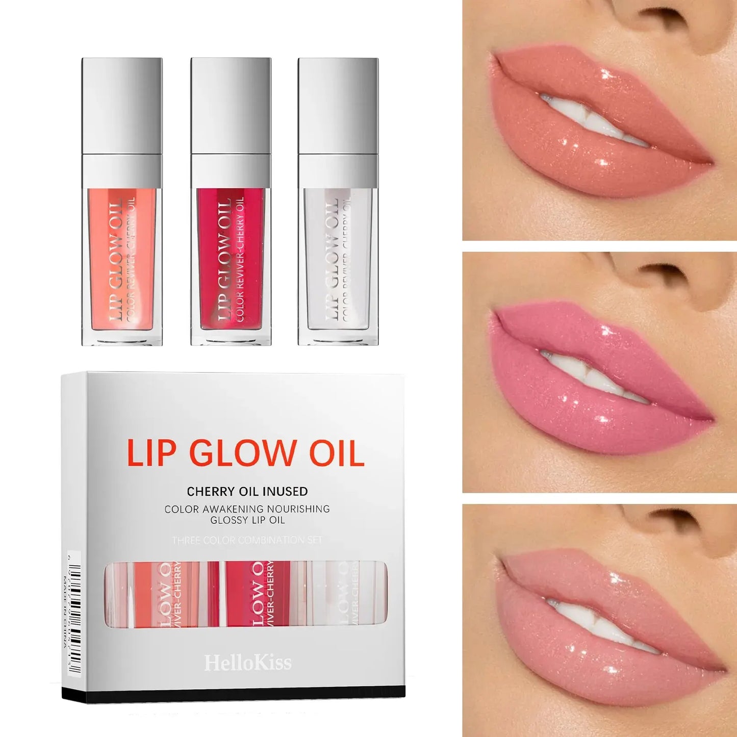 Crystal Glow Lip Oil Set